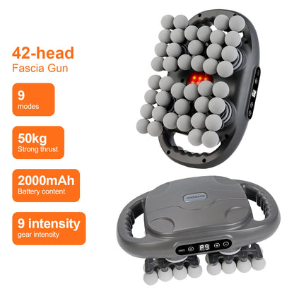 42-Head Fascia Massager