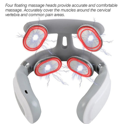 4-Head Neck Massager