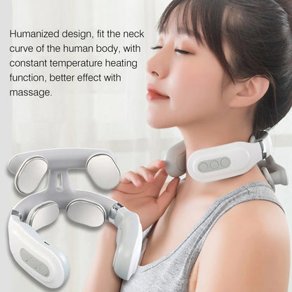 4-Head Neck Massager