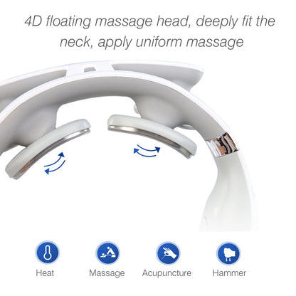 4-Head Neck Massager